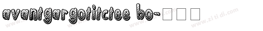 avantgargotitctee bo字体转换